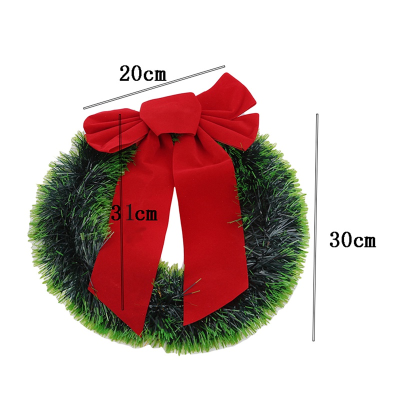 Christmas Wreath Decorations Artificial Dried Flowers Hanging Decorations Door Hotel Shopping Mall Window Hanging Decor