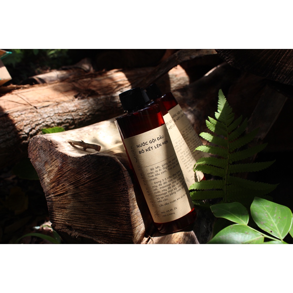 Nước Gội Đầu Bồ Kết Lên Men 500ml
