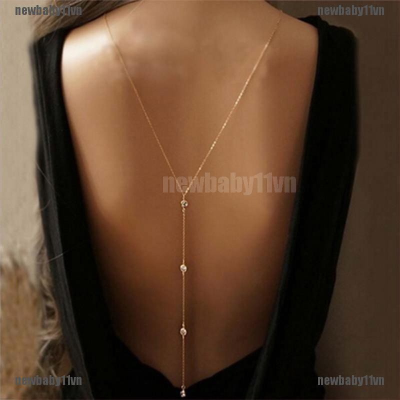 Vòng cổ Cơ Thể ĐíNh Đá ThờI Trang Cho Nữ