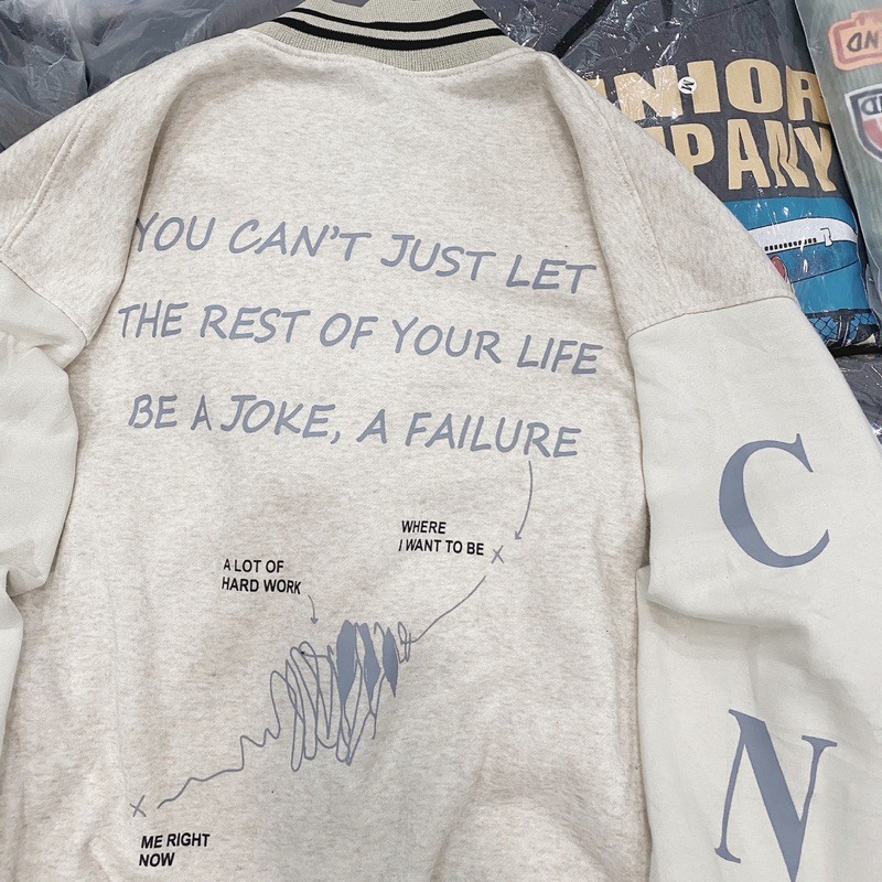 áo bomber chữ L ảnh thật unisex | BigBuy360 - bigbuy360.vn