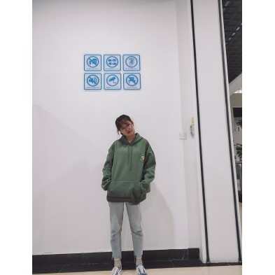 [ HD01] Áo Hoodie Cá Sấu Chất Nỉ Bông Form Ulzzang Dáng Rộng Cho Nữ - Liti shop | BigBuy360 - bigbuy360.vn