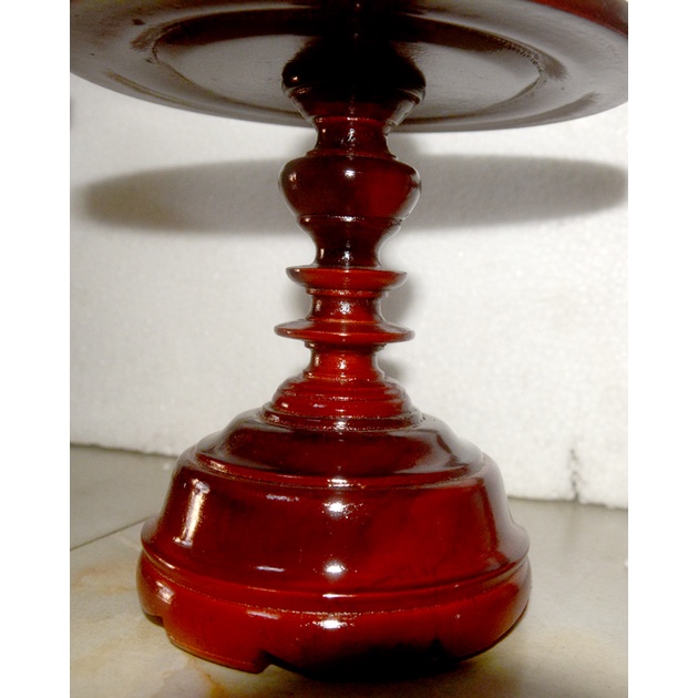 Cặp chân đèn thờ bằng gỗ thờ cúng bàn thờ cửu huyền