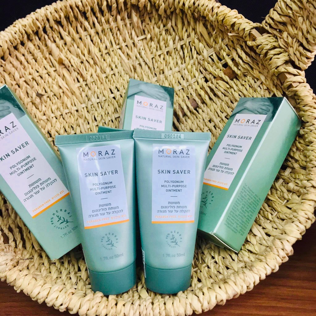 Kem giải cứu da Moraz Skin Saver, bảo vệ da, làm lành và xoa dịu mọi tổn thương trên da 50ml Morazsg Shop Do Thái