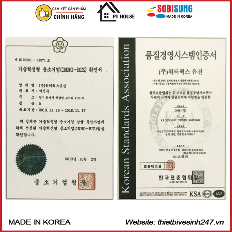 [CHÍNH HÃNG] Sen cây tắm nhiệt độ nóng lạnh Massage SOBISUNG YJ-794FA nhập khẩu từ HÀN QUỐC (Sen vòi Hàn Quốc, Korea))