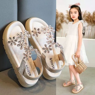 Sandal hoa cho bé gái 2 đến 10 tuổi