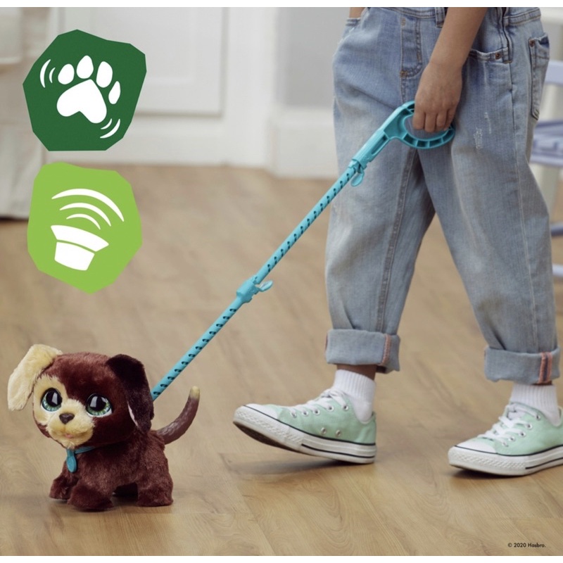 Đồ chơi Fur Real Walkalots chó nâu biết đi, phát âm thanh vui nhộn hàng chính hãng fullbox