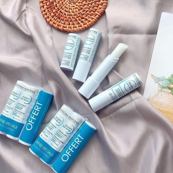 Son Dưỡng Môi Bioderma Atoderm Stick Lèvres của Pháp