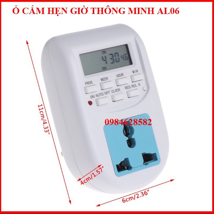 ổ cắm hẹn giờ AL06