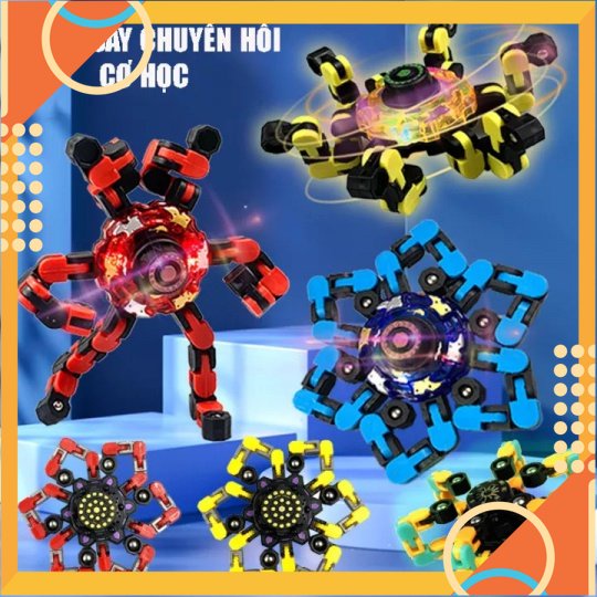 ĐỒ CHƠI CON XOAY, CON QUAY ROBOT SÁNG TẠO 2022 [SALE]