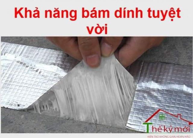 BĂNG KEO CHỐNG THẤM NƯỚC KHỔ 5CM,BĂNG DÍNH CHỐNG THẤM CỰC HIỆU QUẢ CHUẨN BQ