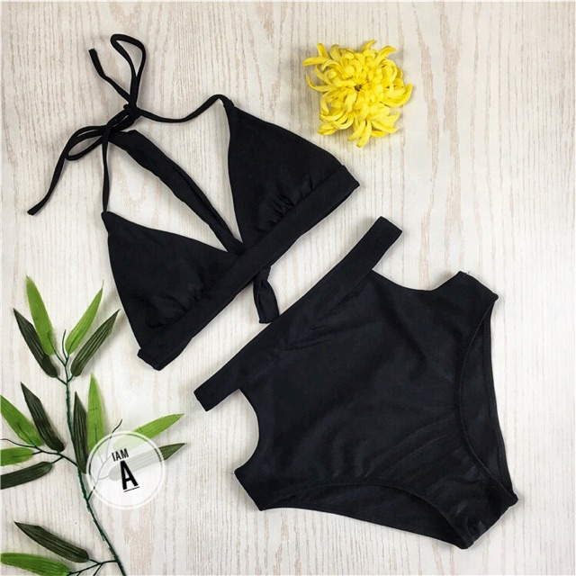 [XẢ HÀNG] Bikini cột dây, cạp cao khoét hông sexy - Hình IAMA chụp | BigBuy360 - bigbuy360.vn