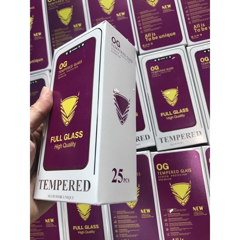 Kính cường lực OG tím ip14 /ip14 pro/ ip14  plus/ ip14 pro max