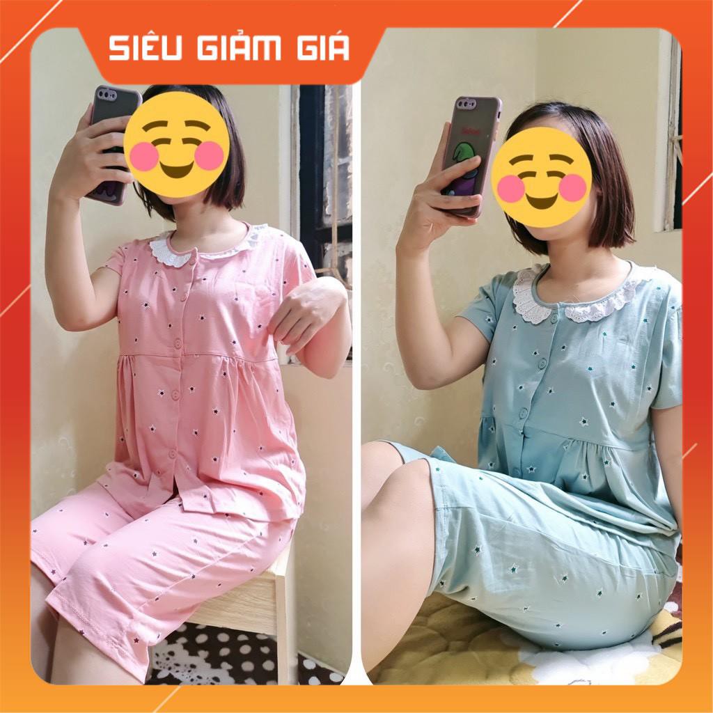 [Hàng loại 1]Bộ bầu sau sinh chất Cotton cao cấp siêu mịn siêu mềm cam kết ko nhăn ko xùfree size 43~70kg BBH14