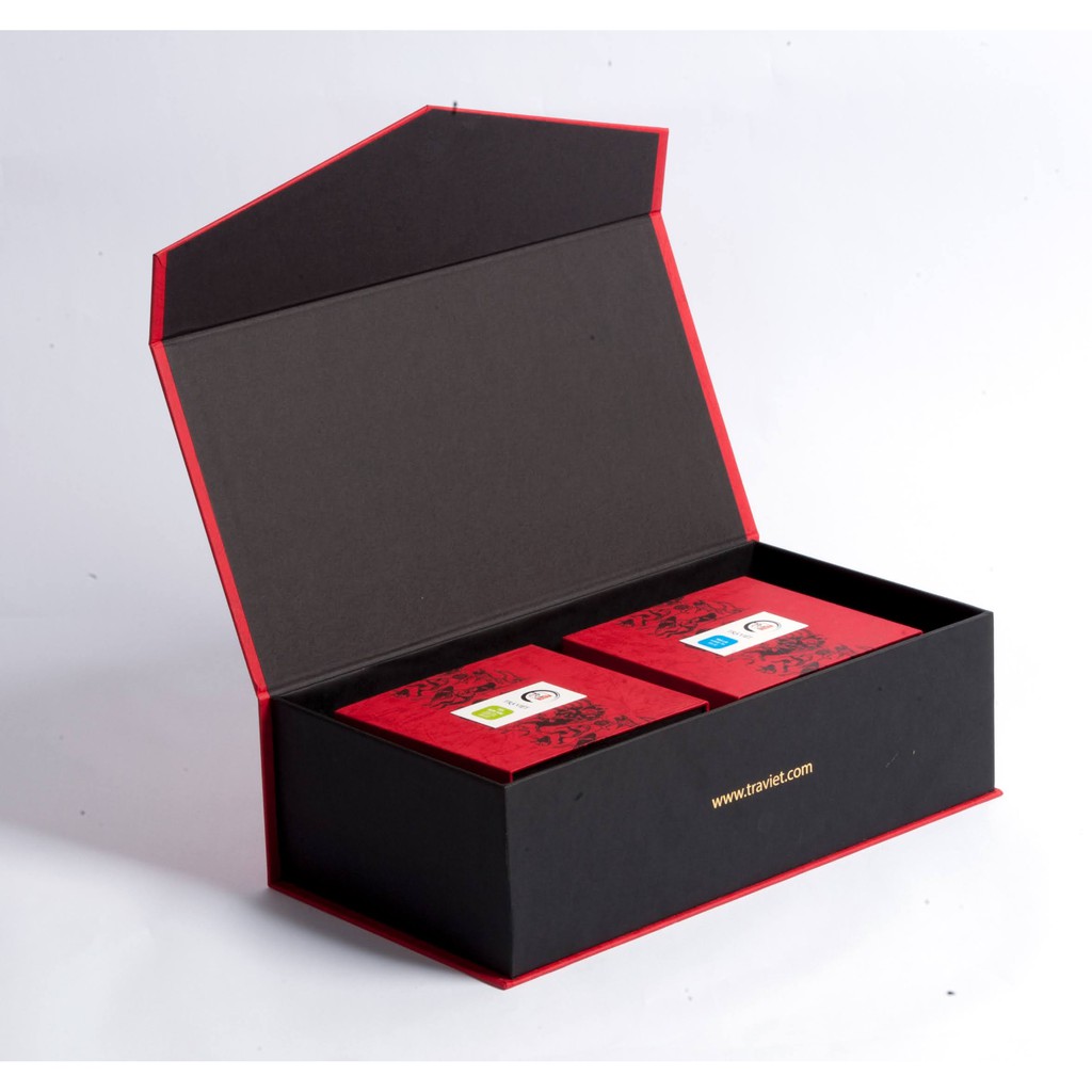 TRÀ VIỆT Hộp Quà Tết An Khang Giấy Gân Nổi Mỹ Thuật Cao Cấp | BigBuy360 - bigbuy360.vn