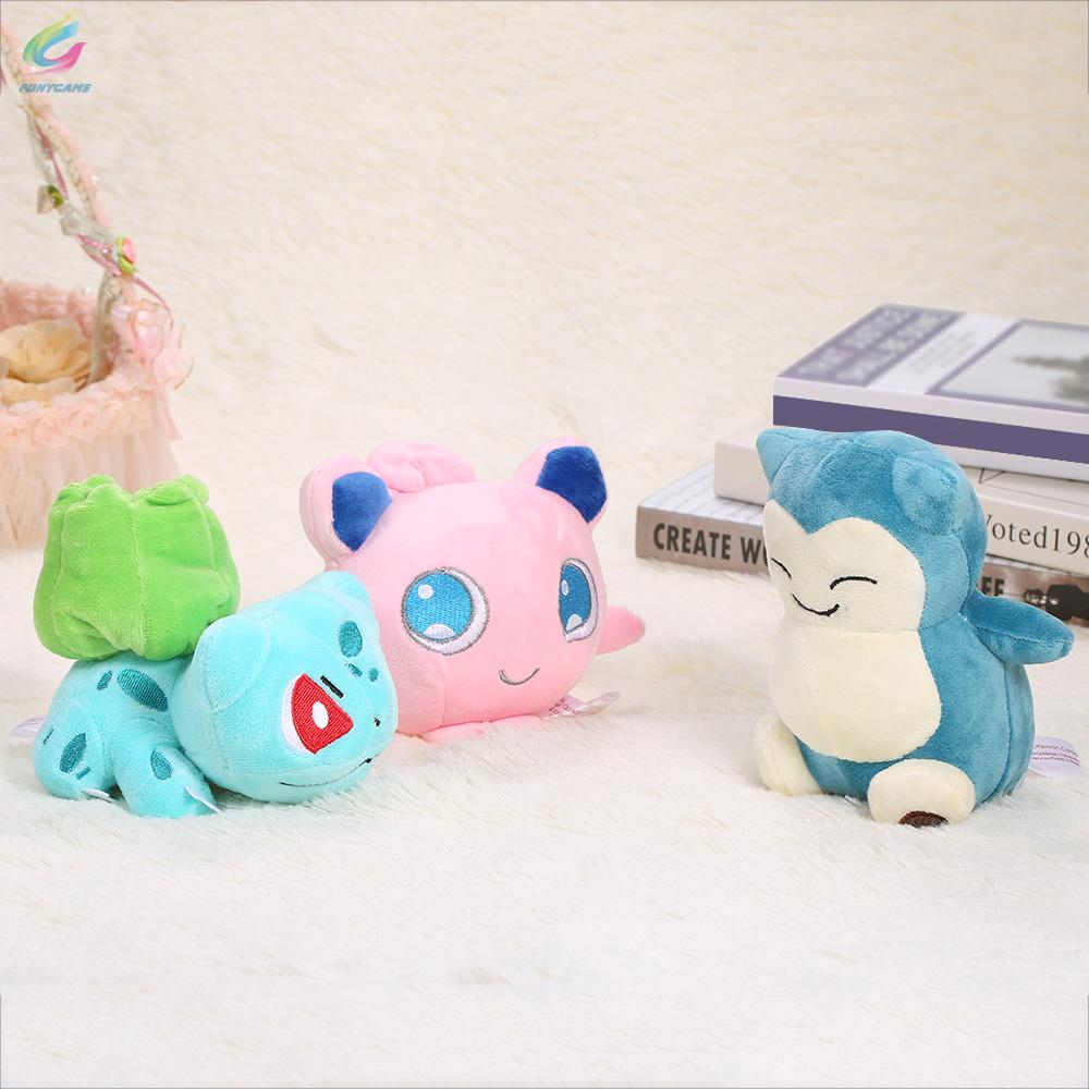 Poké-mon Doll Plush Toy Stuffed Soft Cute Funny Character Animal Toy for Baby Kids Girls Gift Plush Toy[fun]