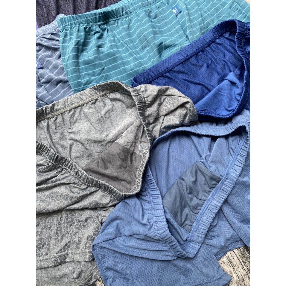 Hàng xuất xịn - Set 5 Quần lót boxer nam chất thun lạnh xuất khẩu