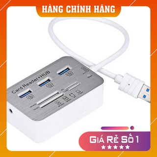 5 bộ chia usb 3.0 kèm khe đọc thẻ nhớ | hub usb 3.0