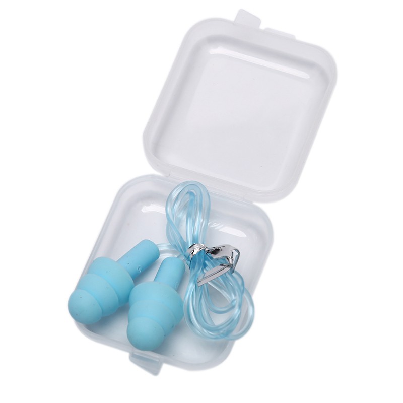 Nút Silicone Bịt Tai Chống Ồn Có Thể Tái Sử Dụng Nhiều Lần