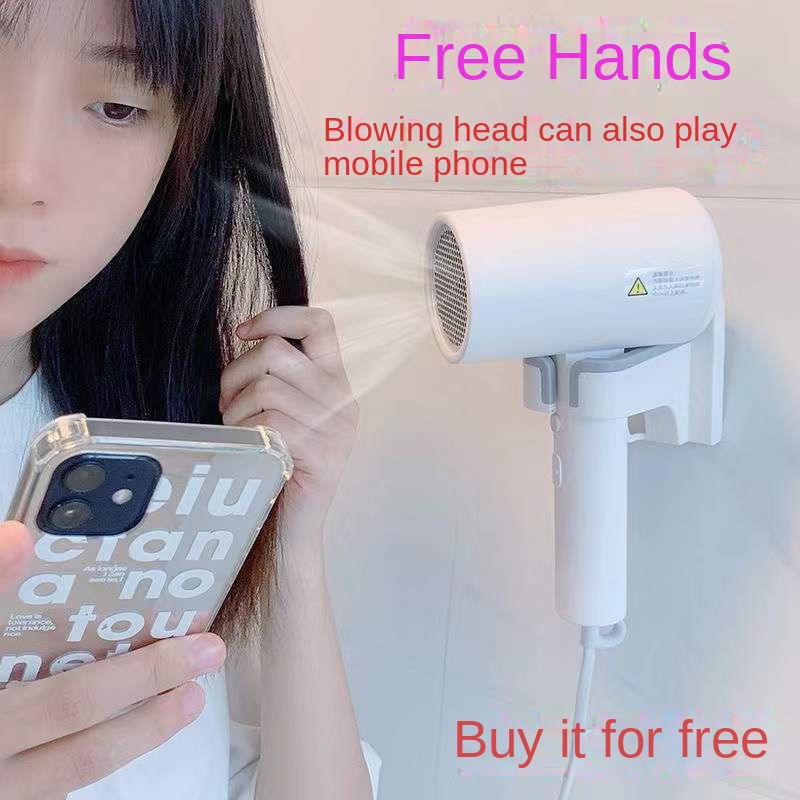 Giá Đỡ Máy Sấy Tóc Gắn Tường Không Cần Đục Lỗ Tiện Dụng Cho Nhà Tắm