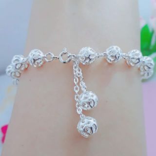 Lắc tay bí ngô bạc ta