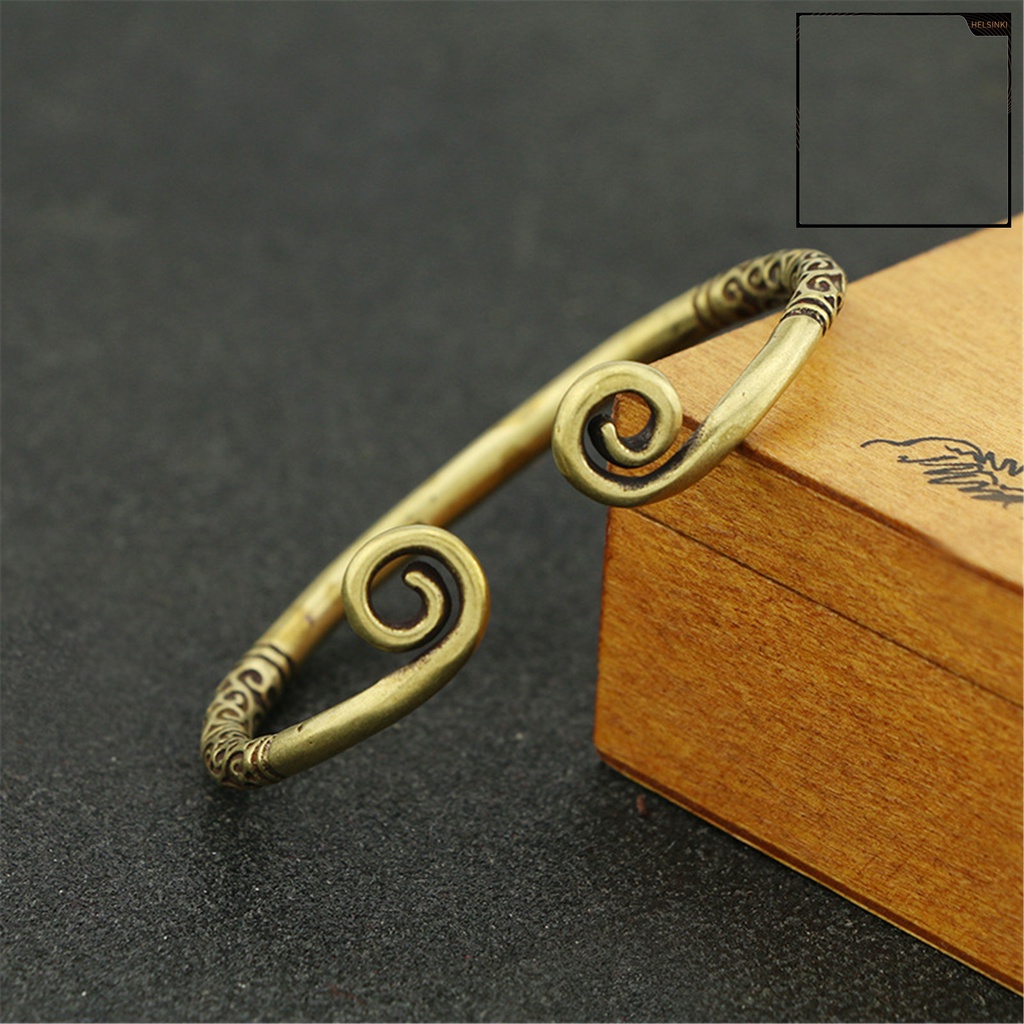 Hlsii _ Vòng Tay Bằng Đồng Thau Có Thể Điều Chỉnh Cho Ngày Valentine