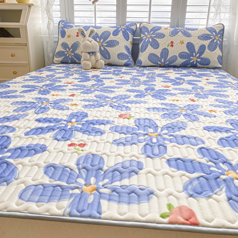 Bộ Drap giường Bằng Latex Tự Nhiên Mềm Mại Có Thể Giặt Sạch