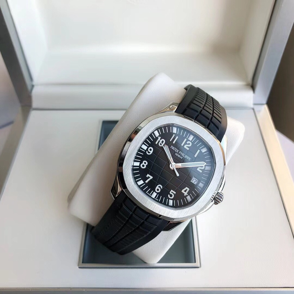 Đồng Hồ Nam PATEK Máy Nhật Dây Cao Su Cao Cấp 40mmSẵn Hàng 2021