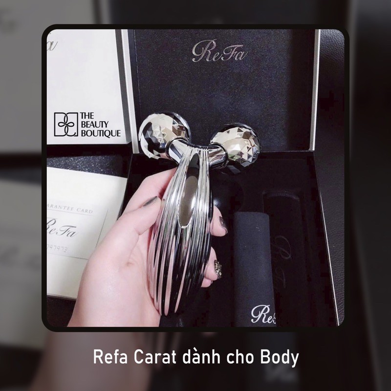 Refa Carat Ray - Cây lăn massage mặt và body