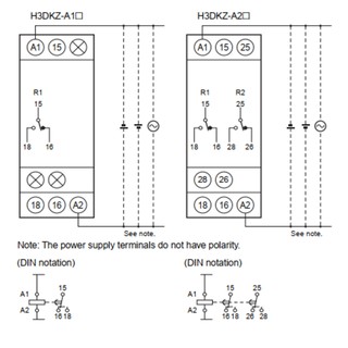 TIMER OMRON H3DKZ-A2