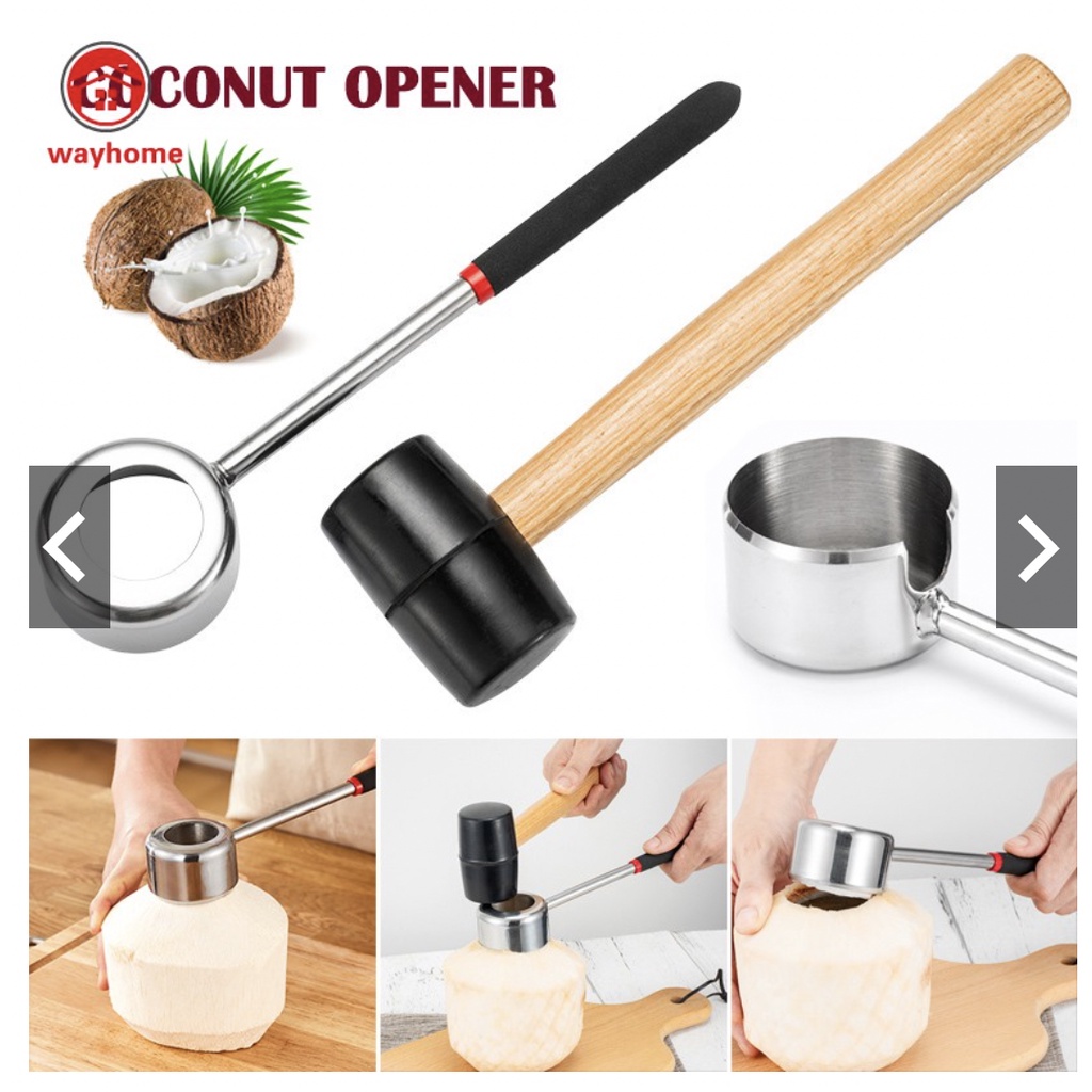 Dụng cụ đục dừa bằng thép không gỉ