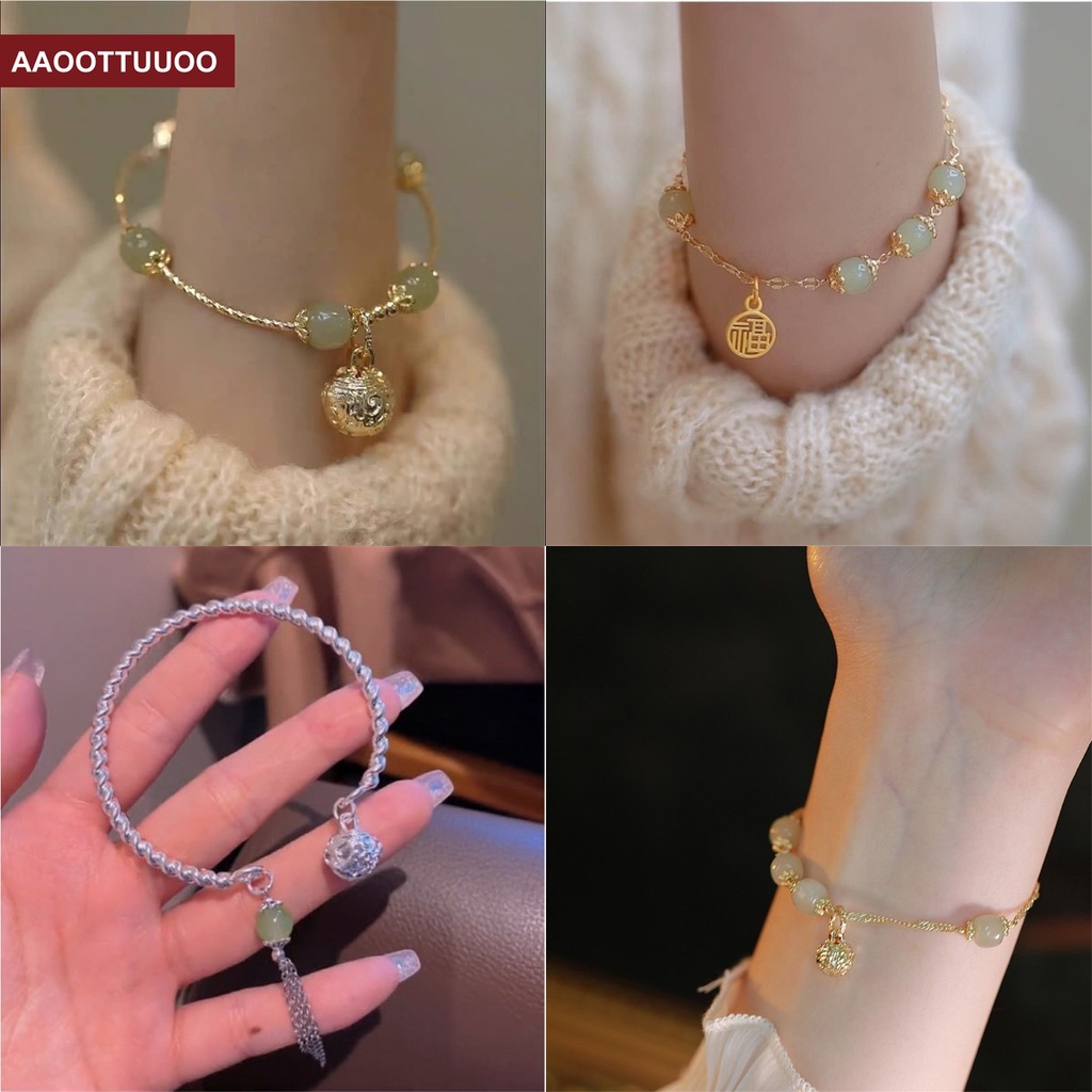 Vòng Tay Đính Chuông Thời Trang Mùa Hè Cho Nữ