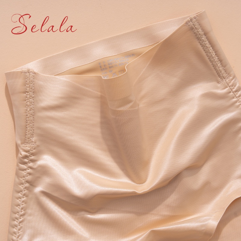 Quần Gen Bụng Selala Su Lụa Cao Cấp Phối Hoa Ôm Sát Che Mỡ Nâng Mông QG09
