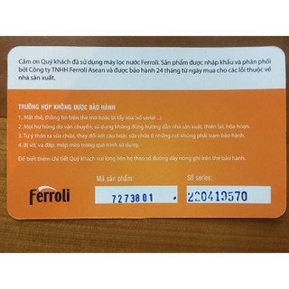MÁY LỌC NƯỚC FERROLI FP2200-PD