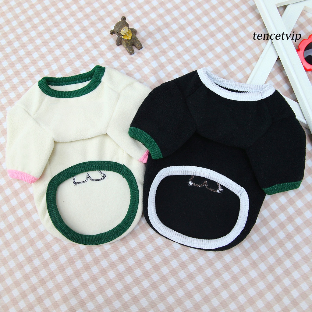 Áo sweatshirt in họa tiết gấu hoạt hình đáng yêu dành cho thú cưng