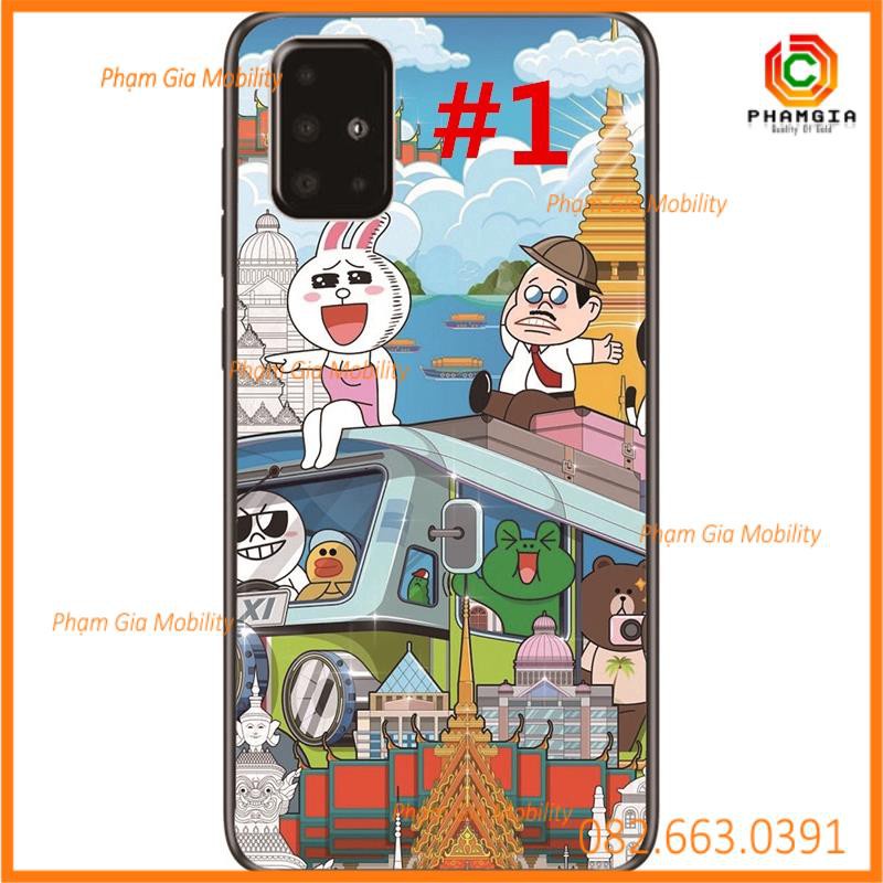 Ốp lưng hoạt hình đẹp Samsung Galaxy A91/A81/A71/A51/A21/A01 / Note 10 Lite/S10 Lite