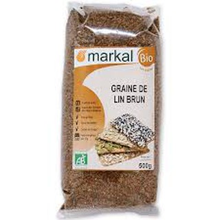 Organic - hạt lanh nâu hữu cơ markal 500g