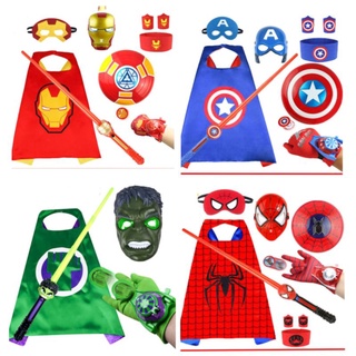 Bộ Phụ Kiện Siêu Nhân Siêu Anh Hùng Avengers Đầy Đủ Cho Các Nhân Vật