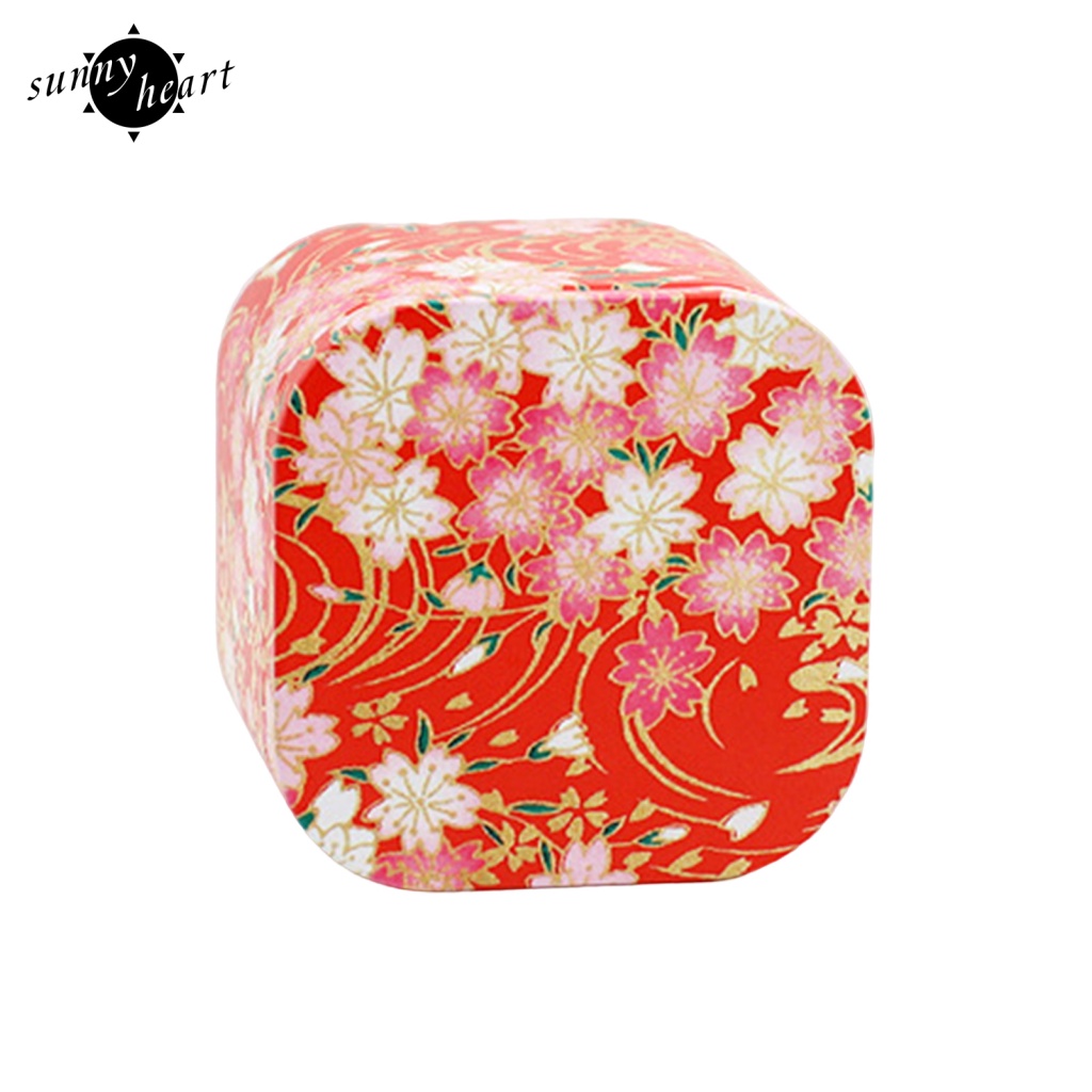 Sunnyheart Hộp Thiếc Mini Đựng Kẹo Nhiều Màu Xinh Xắn