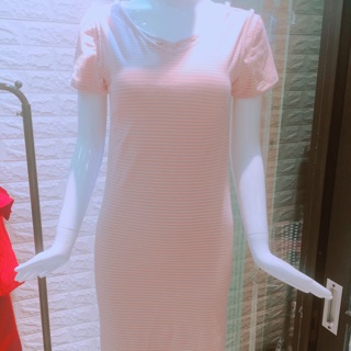 Váy cotton cho con bú Bamo Art hàng khách đặt