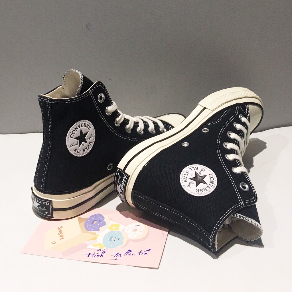 Giày Converse 1970s đen cổ cao