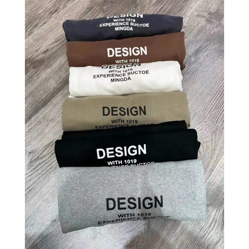 Áo thun chữ DESIGN - 3158 phông unisex | BigBuy360 - bigbuy360.vn