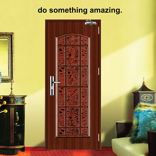 Bình Nước BK Kiểu Dáng Đơn Giản Hiện Đại✿1 Miếng Dán Tường Hình Do Something Amazing