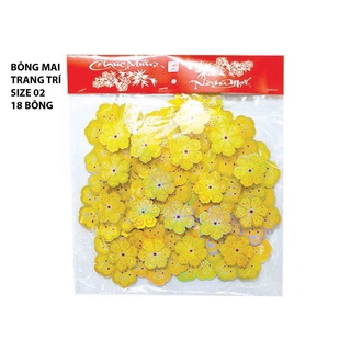 Hoa mai giấy 3D