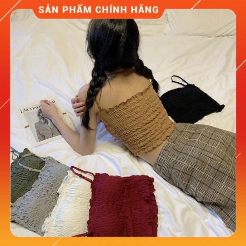 Áo Bra Nữ Nhún Dáng Lửng Siêu Hot 2088