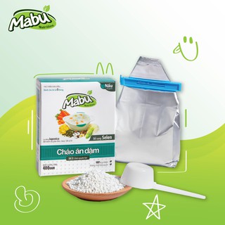 Cháo nguyên hạt cho bé Mabu (900g), cháo ăn dặm nấu nhanh cho bé từ 10 tháng tuổi đồ ăn dặm truyền thống, kiểu Nhật, BLW