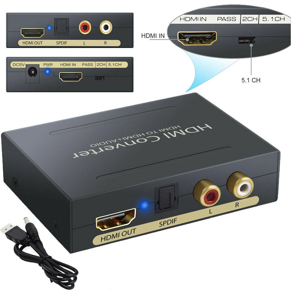 Bộ ChuyểN ĐổI AUGUSTINA 4K Analog HDMI Sang SPDIF