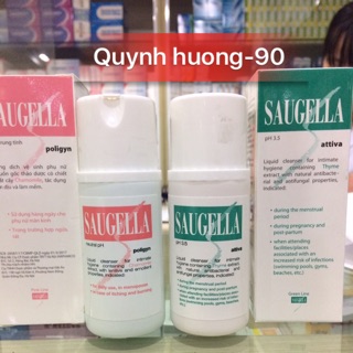 Dung dịch vệ sinh phụ nữ Saugella