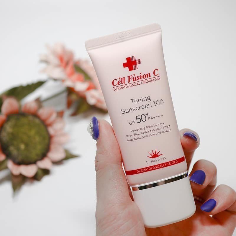 Kem Chống Nắng Cell fusion C Toning Suncreen 100 SPF 50+ PA++++