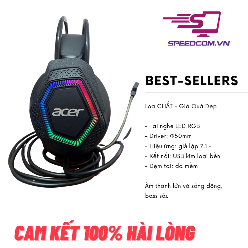 Tai nghe best seller , Qinlian A6 Acer G606 7.1 jack 3.5