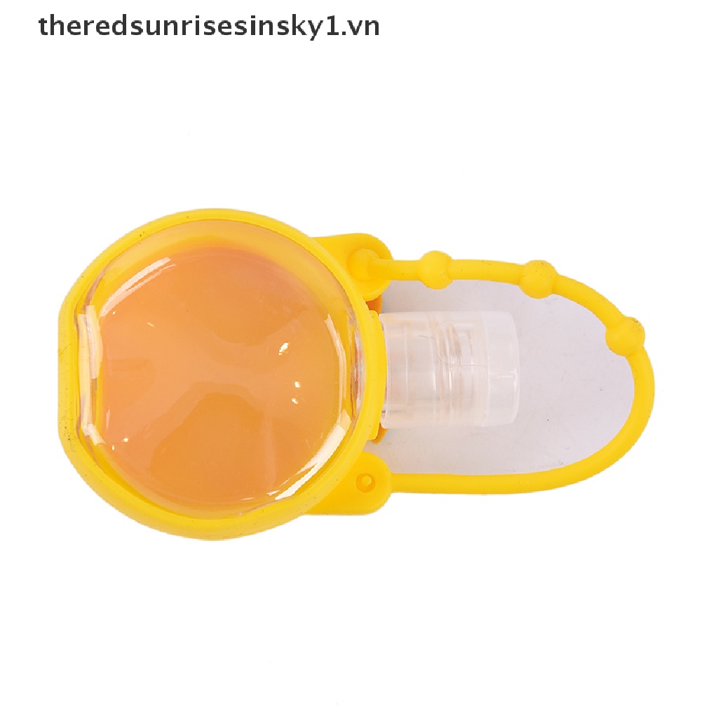 Chai rỗng đựng nước rửa tay mini kèm móc treo có thể tháo rời xinh xắn